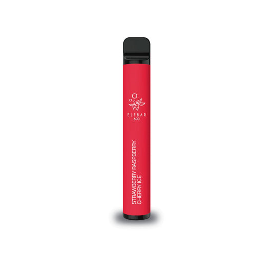 Elf Bar 600 Strawberry Raspberry Cherry Ice