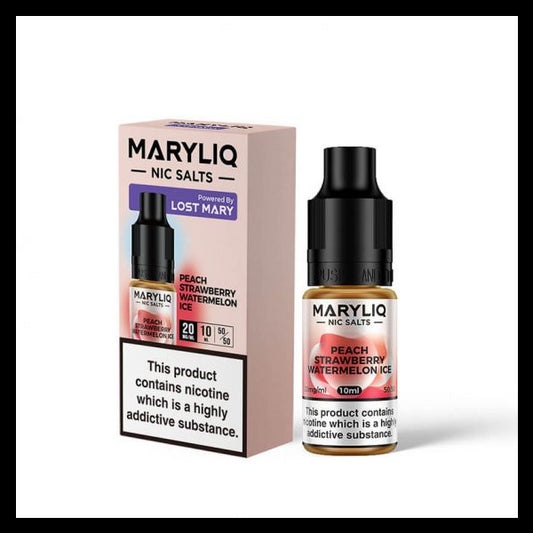 MARYLIQ: Peach Strawberry Watermelon 20mg
